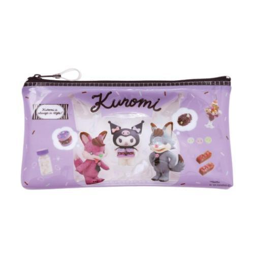 ペンポーチ Netflix マイメロディ＆クロミ クリアペンケース KU1 サンリオ エムプラン