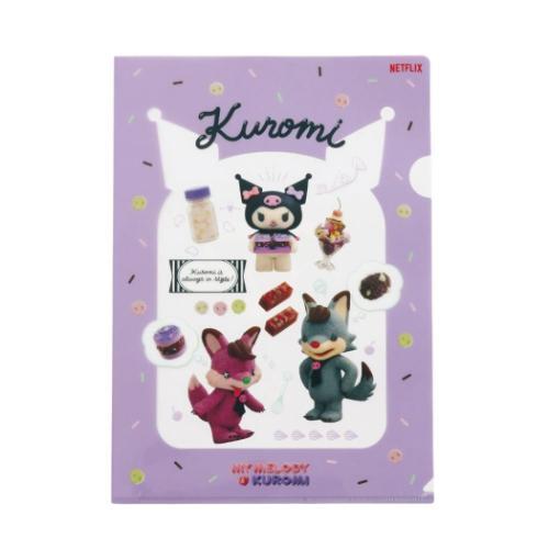 クリアフォルダー Netflix マイメロディ＆クロミ A4クリアファイル サンリオ KU1