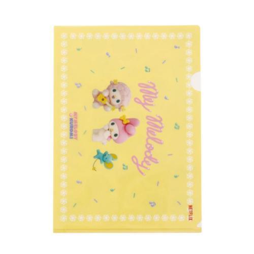 クリアフォルダー Netflix マイメロディ＆クロミ A4クリアファイル MM2 サンリオ エムプ...