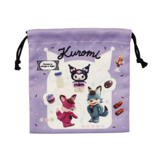 巾着袋 Netflix マイメロディ＆クロミ キンチャク サンリオ KU1 小物入れ