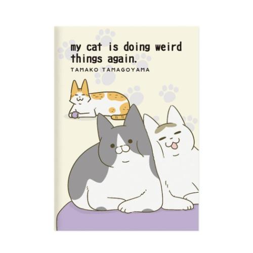 横罫ノート うちの猫がまた変なことしてる A5ノート うち猫A エムプラン