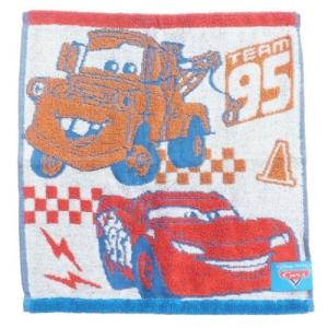 カーズ グッズ ハンドタオル ディズニー キャラクター ジャガード ウォッシュタオル ポップレース