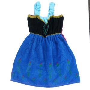 アナと雪の女王 キッズ バスドレス タオル ディズニープリンセス