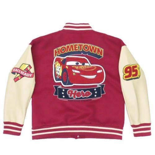 カーズ ディズニー キャラクター アウター レディース スタジャン レースヒーロー L