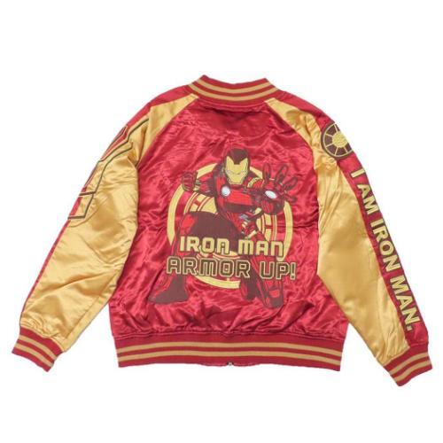 アイアンマン グッズ スカジャン MARVEL キャラクター アウター