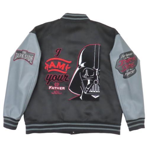 スターウォーズ STAR WARS キャラクター アウター メンズ スタジャン ダークサイドレッド ...