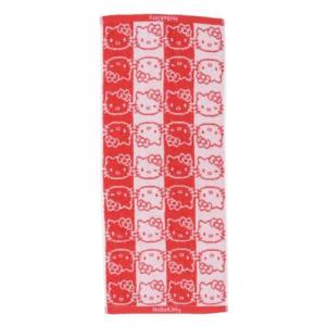 ハローキティ キャラクター フェイスタオル コッ...の商品画像