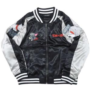 スカジャン スーサイドスクワッド アウター スクワッドトラスト