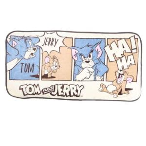 トムとジェリー ワーナーブラザース キャラクター ブランケット ロングブランケット フェイスシャルコミック｜cinemacollection