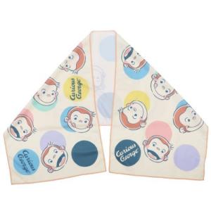おさるのジョージ 夏用 ひんやりタオル クール ロングタオル