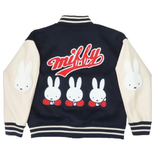 ミッフィー スタジャン アウター レディース ストリートミッフィー L ディックブルーナ 絵本キャラ...