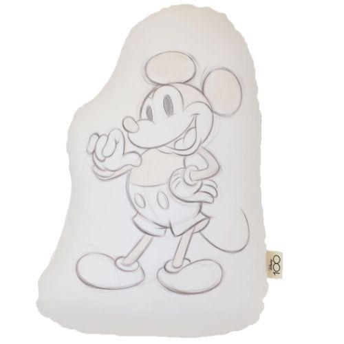 ミッキーマウス ダイカットクッション クッション スケッチ D100 ディズニー キャラクター