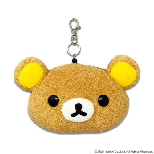 リラックマとカオルさん グッズ 定期入れ サンエックス キャラクター フェイスパスケース