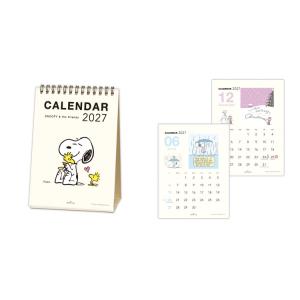 スヌーピー 2027 Calendar 卓上カレンダー2027年 SN縦型ピーナッツ インテリア 令和9年暦 PEANUTS 日本ホールマ