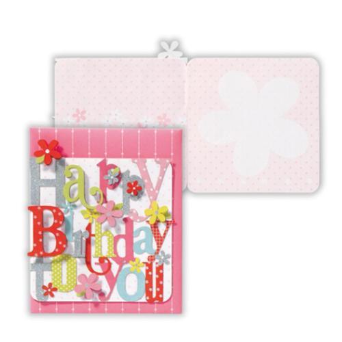 グリーティングカード 誕生お祝い 抜き文字 バースデー2 日本ホールマーク