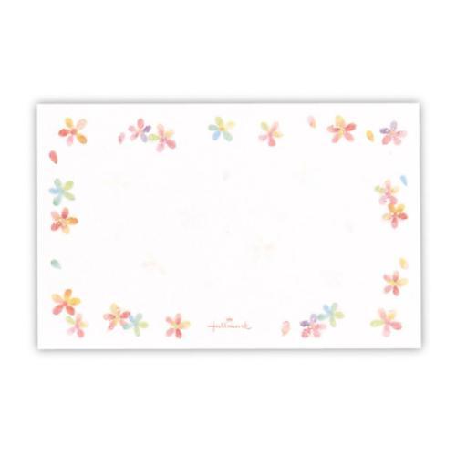メッセージカード ミニメッセージカード 10枚入り カラフルフラワー3 日本ホールマーク