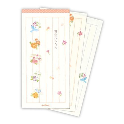 便箋 一筆箋 野の花うたう3 日本ホールマーク
