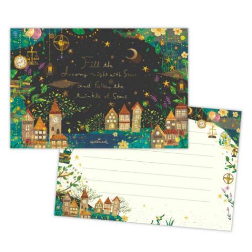 ポストカード ハガキ箋 星空の散歩 日本ホールマーク