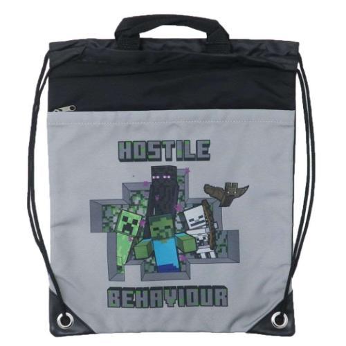 マインクラフト Minecraft ゲームキャラクター プールバッグ ナップサックビーチバッグ