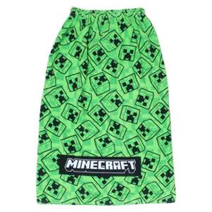 マインクラフト Minecraft ゲームキャラクター ラップタオル 巻きタオル80cm グリーン｜cinemacollection