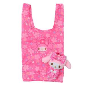 sanrio（サンリオ） マイメロディ ぬいぐるみエコバッグ（桜着物
