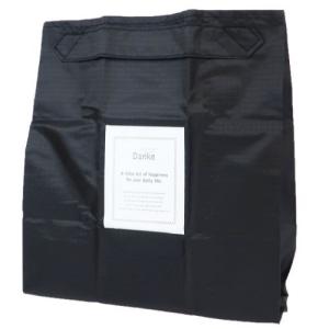エコバッグ Danke レジスターバッグ M Black 折りたたみ ショッピングバッグ