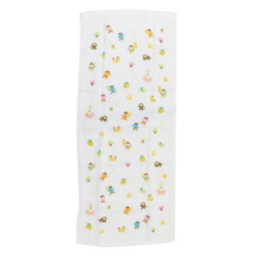 四重ガーゼ ロングタオル 天使のガーゼ おはなしたおる フェイスタオル 日繊 ももたろう