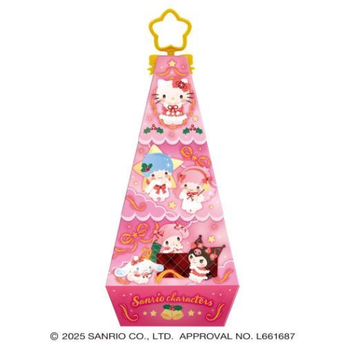 クリスマスお菓子 サンリオキャラクターズ クルクルチェンジ！ツリーお菓子BOX サンリオ Xmasプ...