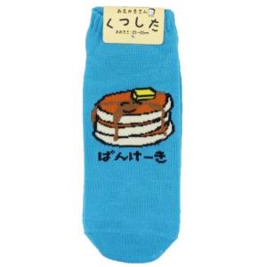 おえかきさん 女性用靴下 レディースアンクルソックス ぱんけーきさん オクタニ