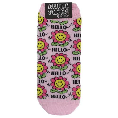 女性用靴下 ANKLE SOCKS LADIES レディースアンクルソックス DANCING SMI...