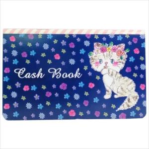 わたなべあいこ キャッシュブック flower crown cat グッズ 簡易家計簿 ママ雑貨 オリエンタルベリー かわいい