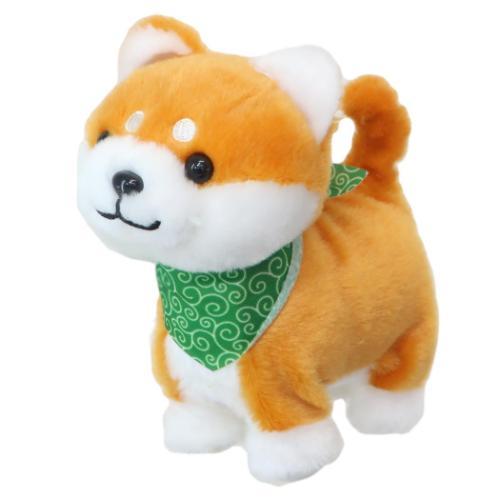 ぬいぐるみ 動物 まねまねトコトコ 豆シバ 犬 オスト