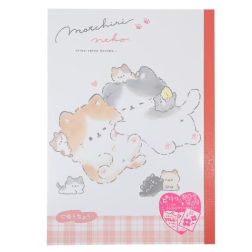 自由帳 ピリッと自由帳 もっちりねこ クーリア