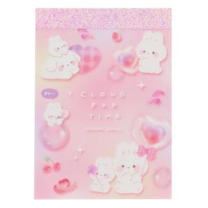 d*9様 平成レトロ　メモ帳　未使用　当時物　ぷるぷるぷりんちゃん　クーリア velkommen_qla-90178