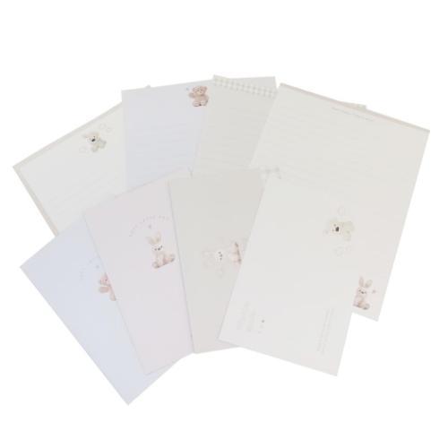 レターセット ボリューミーレター マイフラッフィーフレンズ うさぎ クーリア