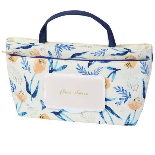 フロールクレール ウェットティッシュポーチ付き バッグインバッグ 仕切り付きインナーポーチ クーリア...