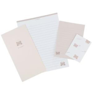 レターセット 2タイプレター モフット くま クーリア