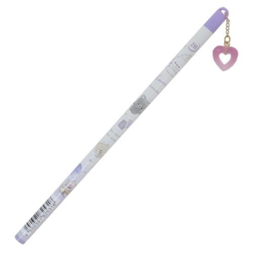 鉛筆 グミチャーム付き鉛筆2B丸軸 チャーミングルーム お空 クーリア