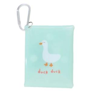 ミニポーチ ピッコロット カラビナ付きクリアポー...の商品画像
