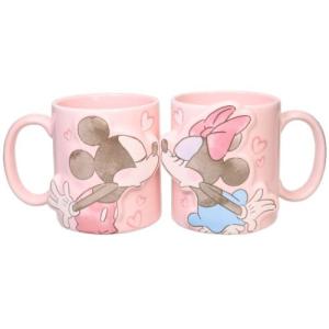 ギフト食器 ミッキーマウス＆ミニーマウス ペアマグカップ2個セット ディズニー｜cinemacollection