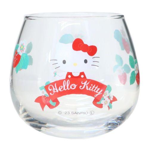 ハローキティ サンリオ キャラクター ガラスコップ ゆらゆらグラス