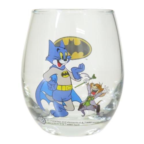 トムとジェリー キャラクター ガラスコップ 3Dグラス マッシュアップ バットマン ワーナーブラザー...
