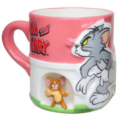 トムとジェリー マグカップ ドキドキマグ ワーナーブラザース サンアート