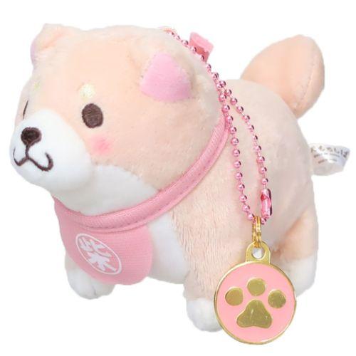 忠犬もちしば グッズ マスコット キャラクター ミニぬいぐるみボールチェーン