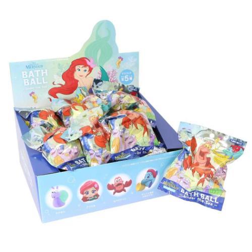 リトルマーメイド 入浴剤 アンダー ザ シーボール 全5種 24個セット BOX ディズニー