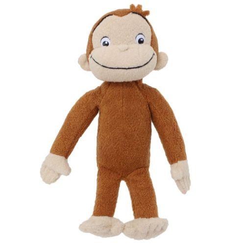 おさるのジョージ グッズ ぬいぐるみ 絵本キャラクター ふかふかS