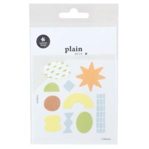 プレーンデコステッカー Plain Deco スワテリエ シールシート S＆C plain68｜cinemacollection