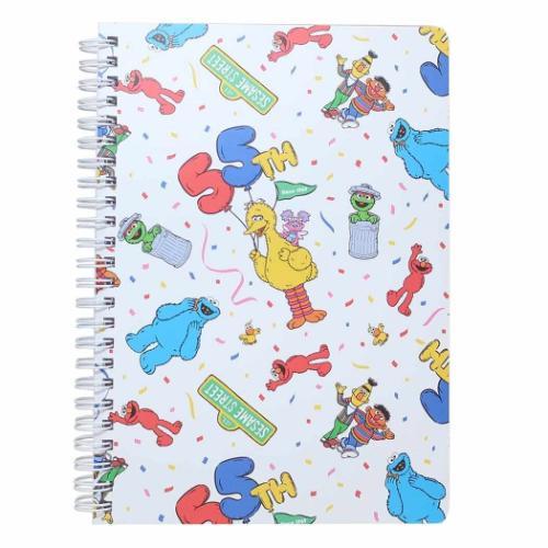 セサミストリート キャラクター リングノート A5ノート ホワイト