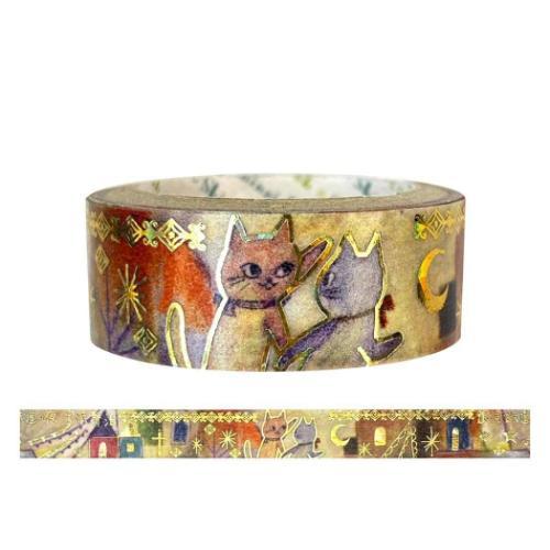 きらぴかマスキングテープ 宮沢賢治幻燈館 マスキングテープ シール堂印刷 銀河鉄道の夜5