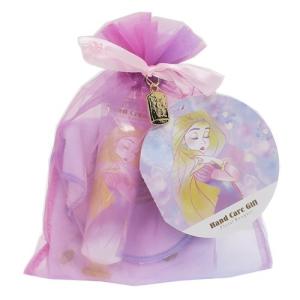 ハンドケアギフトセット 塔の上のラプンツェル コスメ雑貨 ディズニープリンセス フラワーブーケ SHO-BI ハンカチ＆ハンドクリーム＆巾着 ギフト雑貨 グッズ